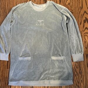 Sonia Rykiel Velour Long Sleeve Top